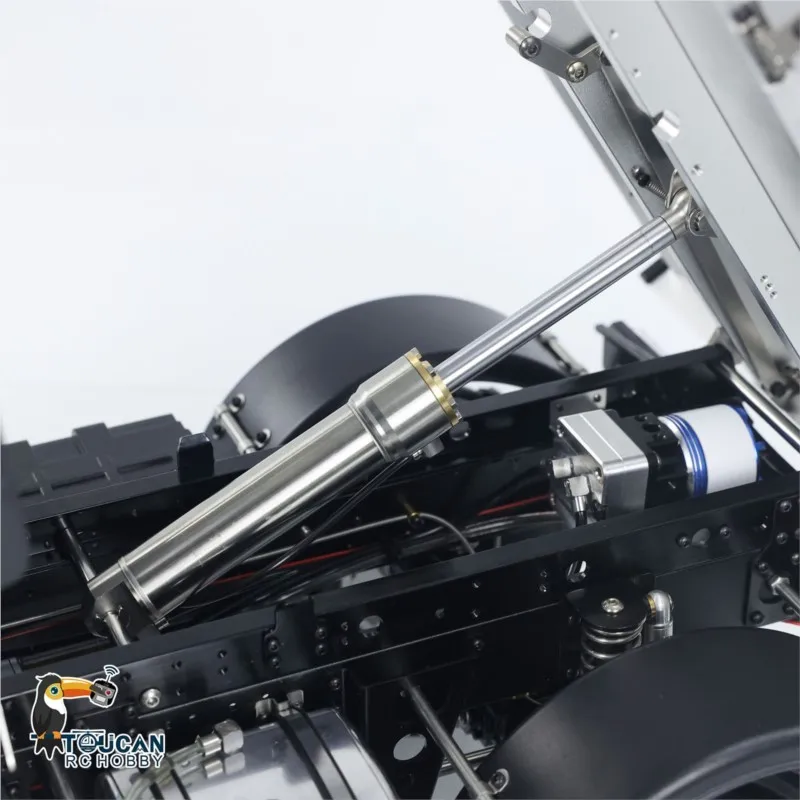 미국 재고 U423 1:10 4X4 유압 RC 오프로드 덤프카 스노우 블레이드 크롤러 등반 차량 모델 장난감 성인용 선물 TH23795