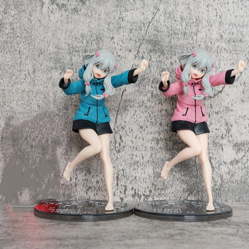 

Anime Eromanga Sensei Izumi Sagiri kawaii Standing posture Action Figure PVC Model Statue Toy Desk Decor Collection Gifts boxed