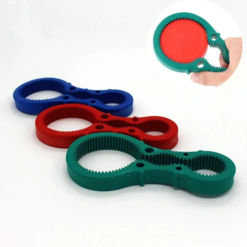 Anti-slip Kan Deksel Schroef Opener Grip Rubber Opener Tool sleutel voor Pop/Bier Fles Pot Cap remover Thuis Keuken Gadgets Twist