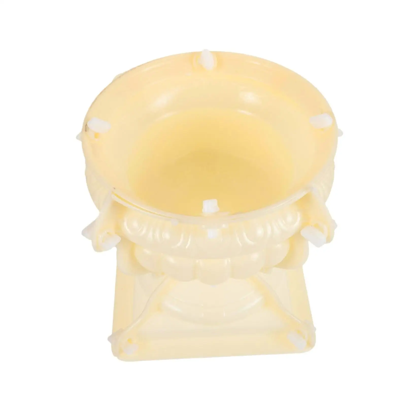 قالب الزهرية الأوروبي ديكور الحديقة الخارجية DIY بها بنفسك الحرف صنع عمود روماني اناء للزهور قالب زارع قالب قالب خرسانة