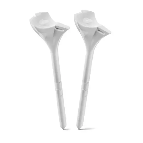 골퍼 연습용 골프 티 거치대, 10 도 사선 삽입, 재사용 가능, 저항 없음, 골프 트레이닝 티 거치대, 20 개