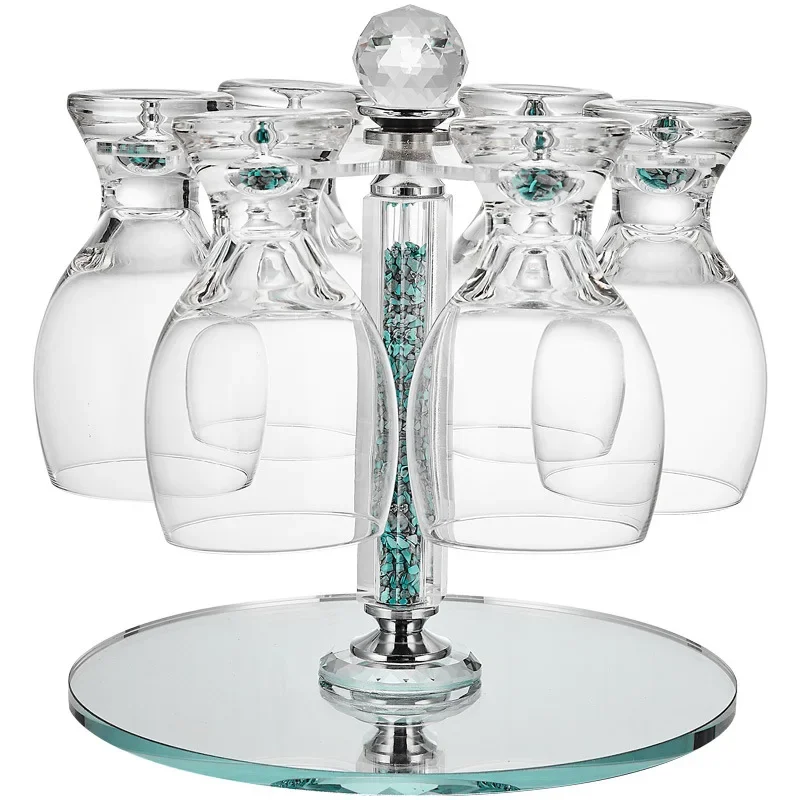 

New creative turquoise beer special cup large capacity home craft beer cup high grade crystal glass