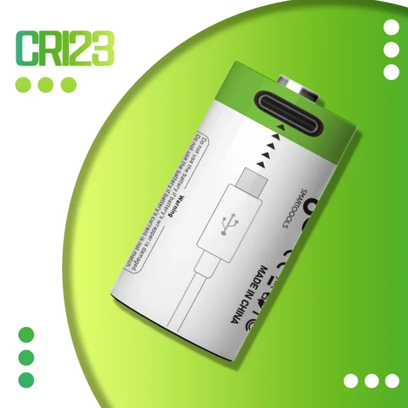 cr123a battery rechargeable 17345 lipo battery carregador de pilhas recarregáveis bateria recarregavel pilas recargables usb