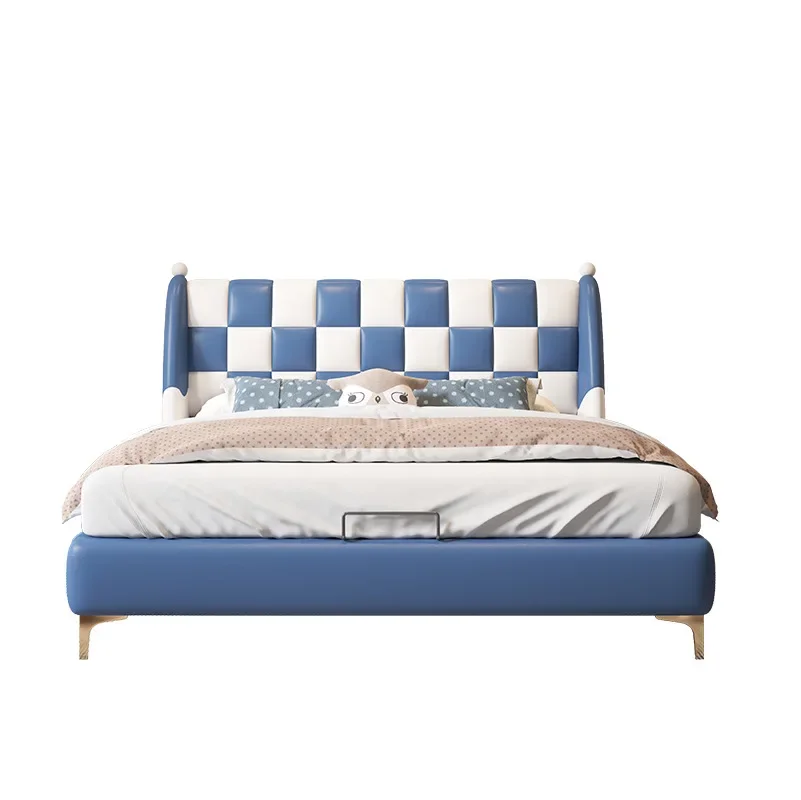 

Bedroom Furniture Teen Kids Boys Solid Wood Bed