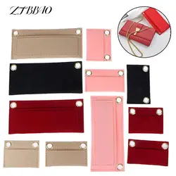 1PCS Internal Layer Retrofitted Crossbody Bag Inner Felt Wallet Bag Liner Card Package Container Organzier Bag Accessories