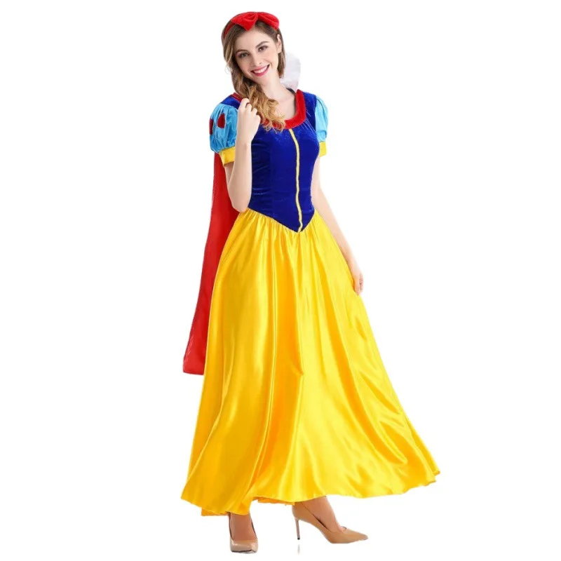 Disney Karakter Randapparatuur Sneeuwwitte Cosplay Kostuum Halloween Feest Kostuum Rekwisieten Vakantie Cadeau Uitvoering Kostuum