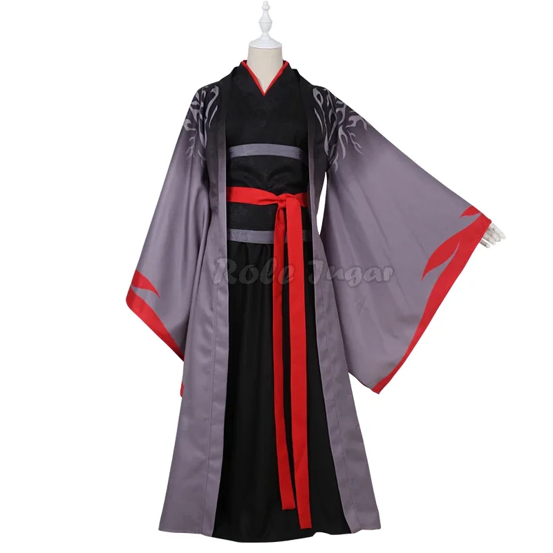 2025 New Anime Mo Dao Zu Shi Wei Wuxian Lan Wangji Jiang Cheng Wen Ning Cosplay Costume Grandmaster of Demonic Hanfu abc