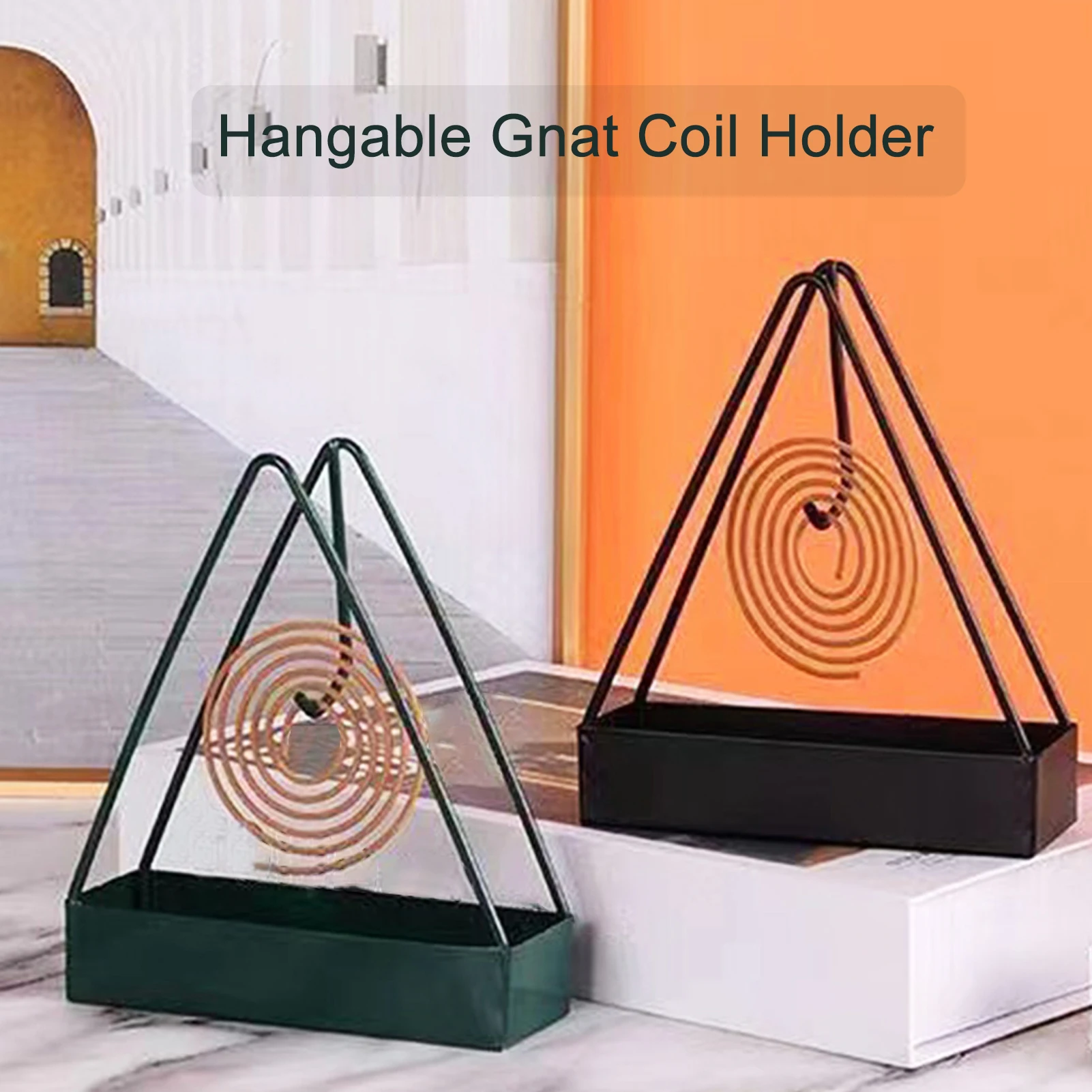 Mosquito Coil Holder Incense Holders Coil Incense Burner Frame Modern Repellent Incense Rack For Hiking Home Outdoor Fishing