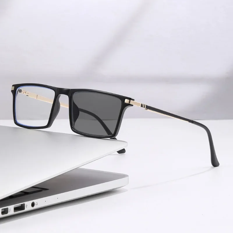 Photochromic Presbyopia Eyewear for Men Women Progressive Multifocal High-definition Reading Glasses +1.5 +2.5 image 6