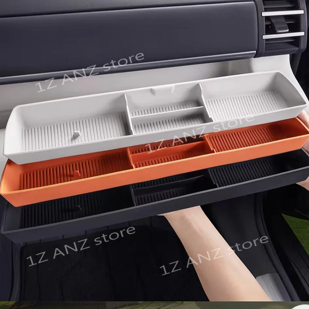 

Силиконовый ящик для хранения Co Pilot для BYD Equation Leopard Titanium 7, ящик для хранения с центральным управлением, ящик для хранения, декоративные аксессуары