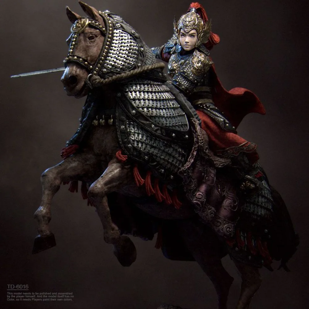 38mm 50mm 75mm antiguos tiempos mujer caballería General modelos impresos en 3D auto-montaje DIY figuritas para colorear