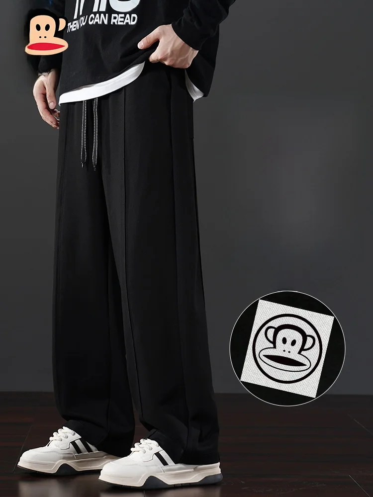 

Спортивные брюки Paul Frank American Sport Bla прямого кроя для подростков, модные, свободные, из смесового хлопка