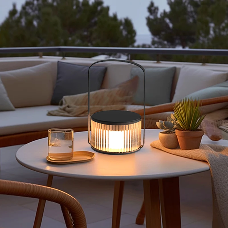 Outdoor Charging Portable Ambient Light Solar Lawn  Villa Garden Light Waterproof Garden Decoration Terrace