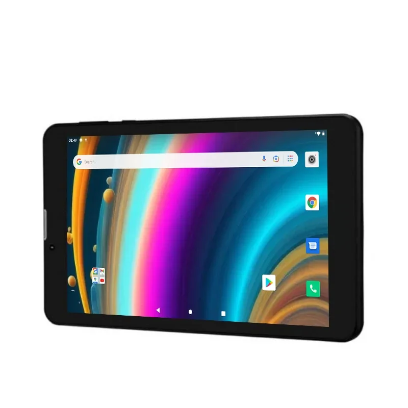 717QW 7 بوصة أندرويد 11 3G LTE مكالمة هاتفية تابلت SC7731 رباعية النواة كاميرا مزدوجة 1 جيجابايت رام 16 جيجابايت ROM 1024x600 IPS 2 * بطاقات Sim تدعم نظام تحديد المواقع