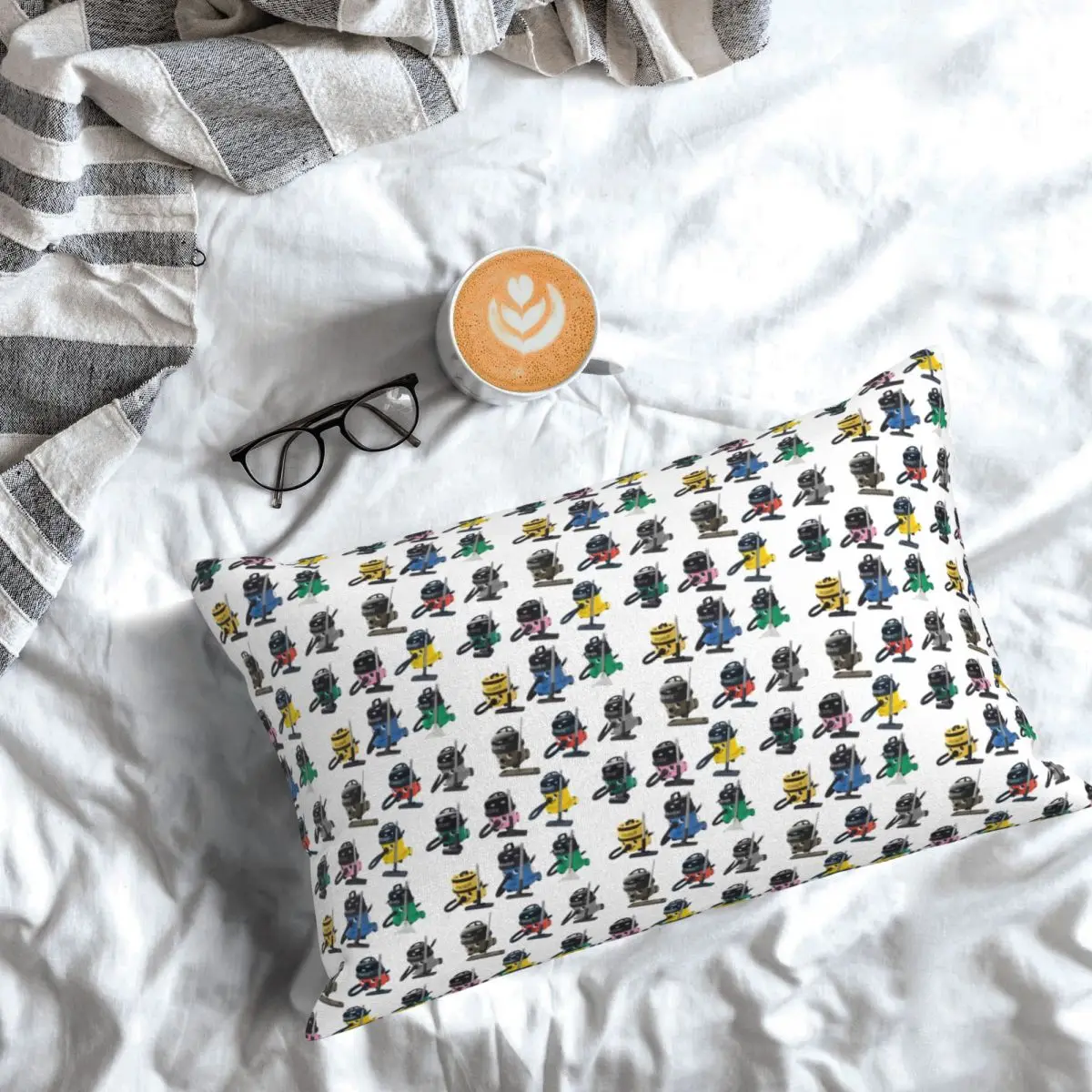 Henry Hoover And Friends Rectangle Pillowcase Cushion Cover Decor Bedroom Bed Home Comfort Throw Pillow