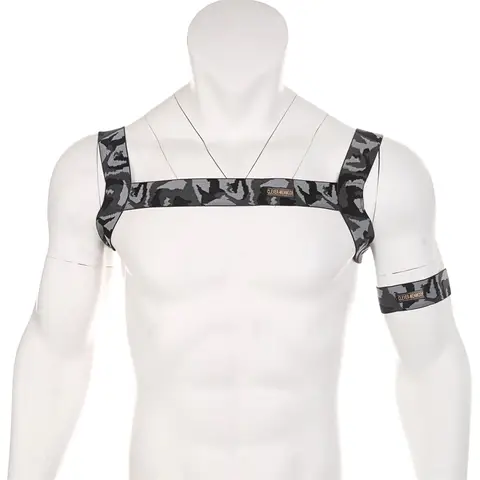 Men's Chest Harness Lingerie for Nightclubs CLEVER-MENMODE