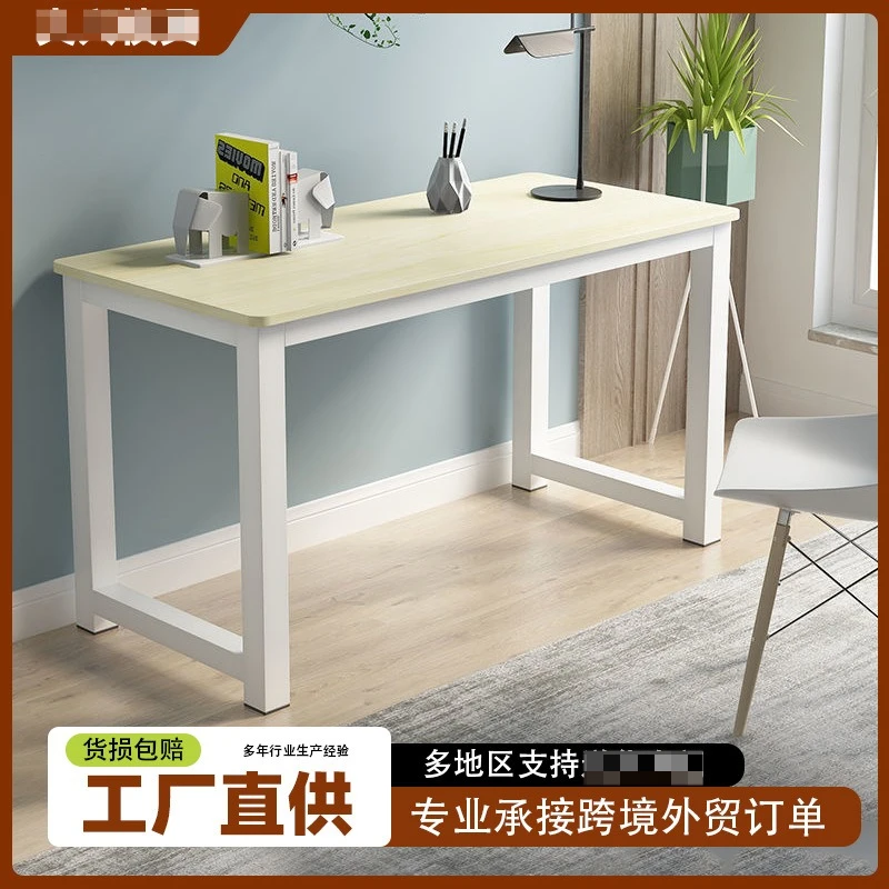 

Student home writing desk manufacturers wholesale rounded corner computer table desktop study table bedroom with simple square d