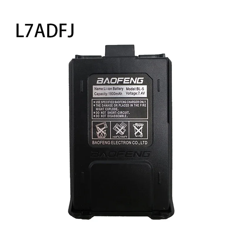 1-2Pcs Quality Baofeng UV-5R 1800mAh 7.4V Li-on Rechargeable Batteries UV5R Radio Accessories UV 5R Walkie Talkie Battery