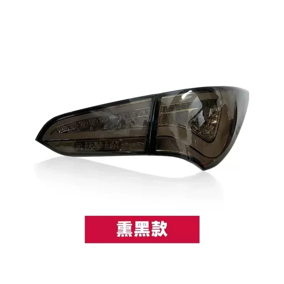 for New SantaFe IX45 2013 style upgrade Led TailLight Assembly Through Lamp Reverse Light Turn Signal Body Kit