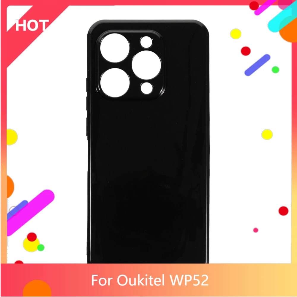 WP52 Case Matte Soft Silicone TPU Back Cover For Oukitel WP52 Phone Case Slim shockproo