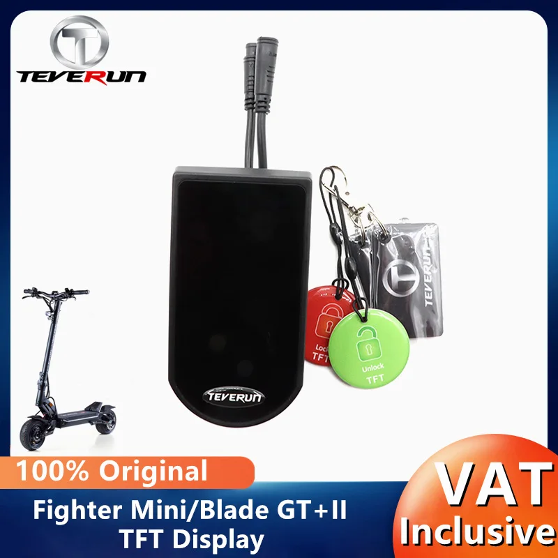 EU-Lager Original integriertes TFT-Display für Teverun Fighter Mini/Fighter Mini Pro Blade GT+ II Elektroroller TFT-Display NFC 2 in 1