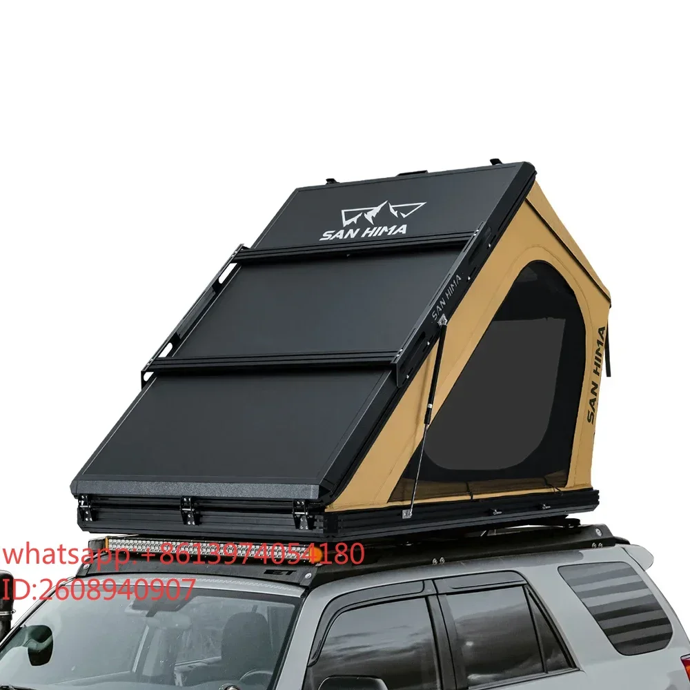 Suitable for Lightweight Waterproof  Aluminium Hardshell Off-Road Rooftop Tent Car Roof Top Tent RTT 4x4 4WD Camping Adventure