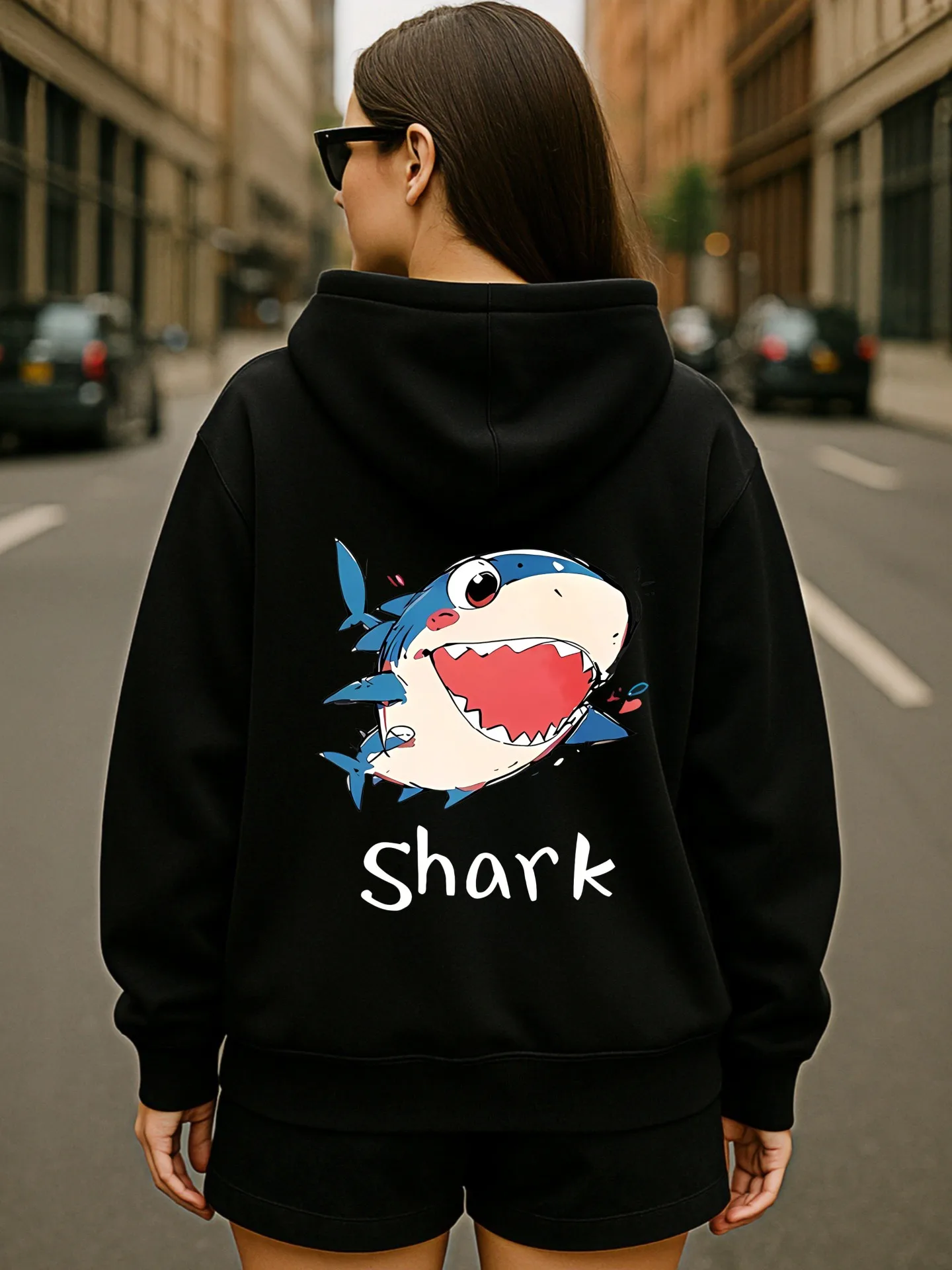 هوديي جرافيك، ملابس الشارع الجمالية، طباعة جرافيك، ملابس يومية غير رسمية، مزيج القطن، للشباب #2