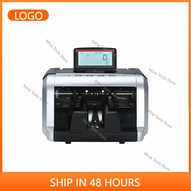 Feelteck Quality UV/DD/MG Triple Detection Front Loading Multi-Voltage Money Bill Counter High Accuracy 1200 Bills/Min