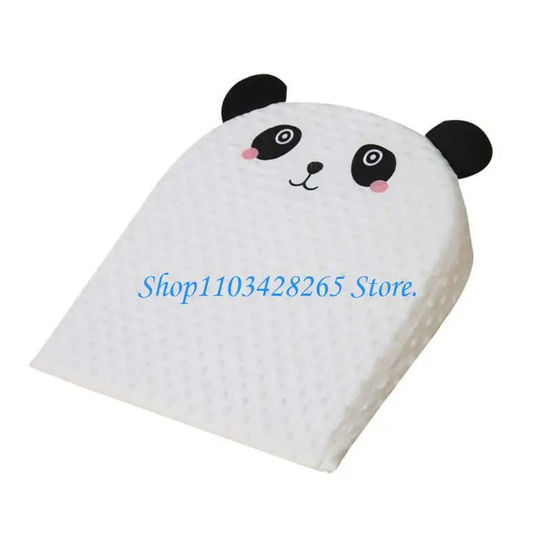 Baby Wеdge Pillow Breastfeeding Ergonomic Pillow Cartoon Pattern Anti-spit Baby Support Pillow for Toddlers Breathable G2TE