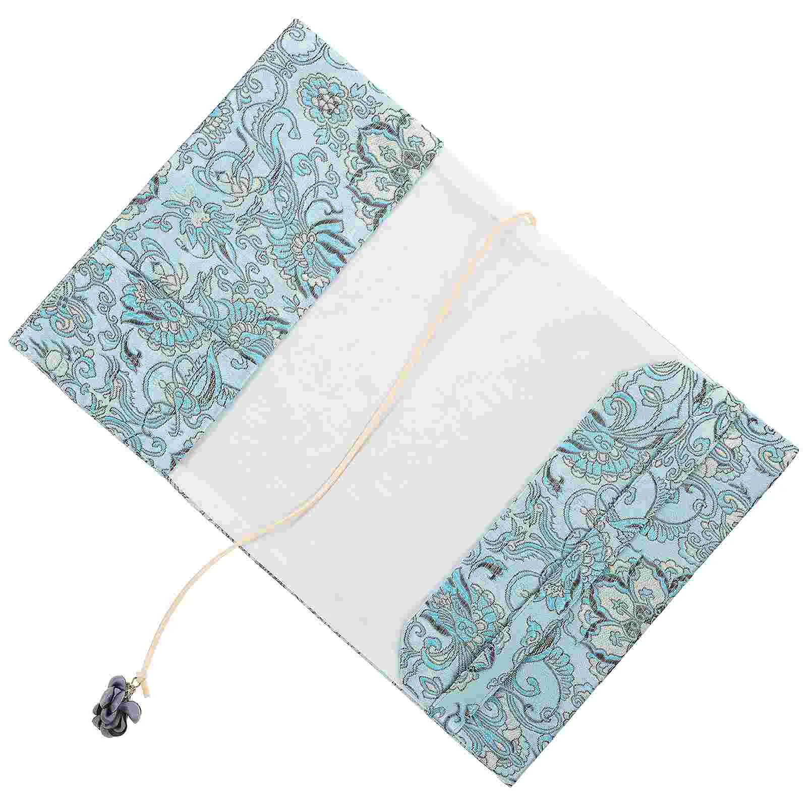 Decorative Book Protector Exotic Handmade Cloth Cover Notebook Fabric A5 Adjustable Composition