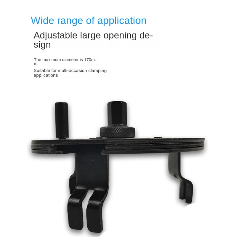 ABLK 1 قطعة 3 فكي قابل للتعديل غطاء خزان الوقود وجع إزالة غطاء الزيت غطاء المضخة أداة مفتاح البراغي الأسود