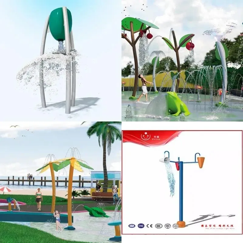 Large Commercial Outdoor Water Park Slide Galvanized Steel and Plastic Construction CE Certified 1 Year Warranty