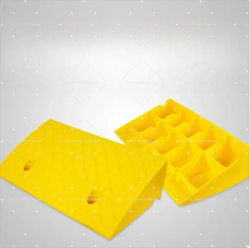 50×38×15/16cm PVC Portable Threshold Ramp Triangle Non-Slip Pad For Scooter Motorcycle Vehicle Loading Access