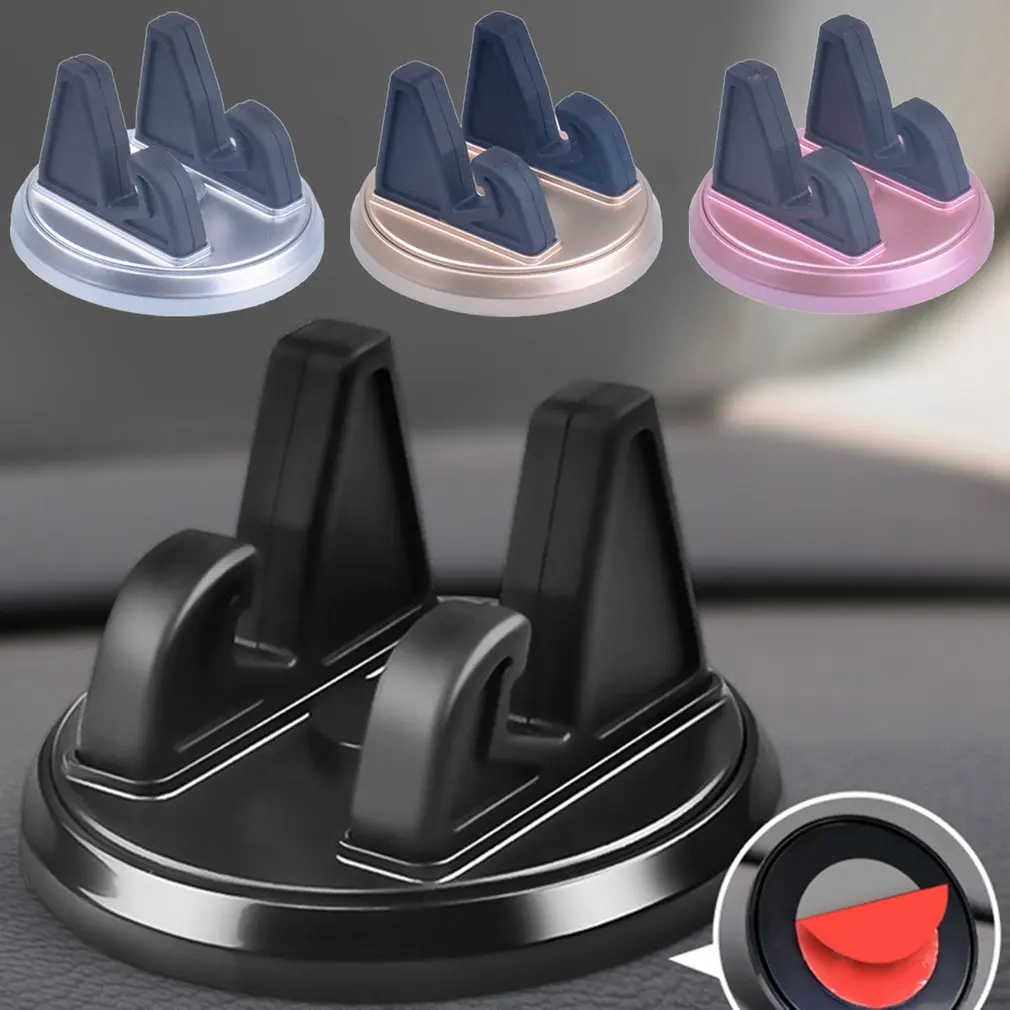 360 Degree Car Phone Holder Soft Silicone Anti Slip Mat Mobile Phone Mount Stands Support Car GPS Dashboard Bracket Dropshipping