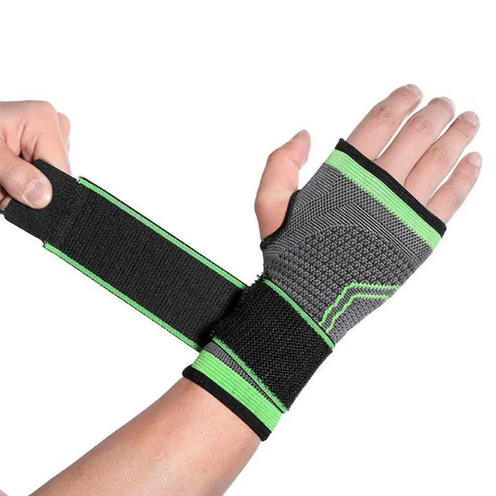 Wrist Rest Support Breathable Orthopedic Wrist Strap Adjustable Elastic Compression Bandage Fitness Weightlifting Sports Safety