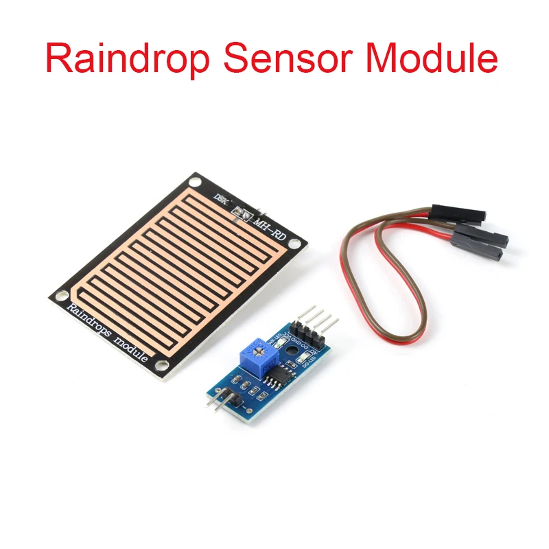 Snow and Rain Drop Detection Sensor Module Humidity Arduino Relay Control Module Automatic Window Closing Robot Accessory Board