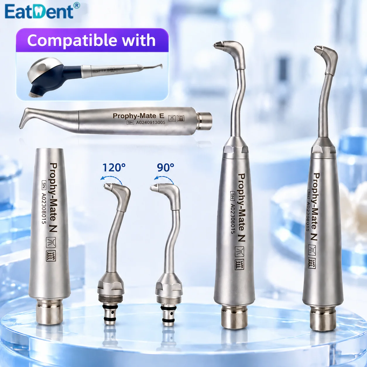 Dental Handpiece For NSK Prophy-Mate Neo/E Air Polisher Handle Nozzle Intraoral Air Polishing System Dentistry Oral Hygiene Tool