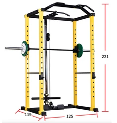 Multi functional Home Gym Strength Training Fitness Equipment Squat Rack