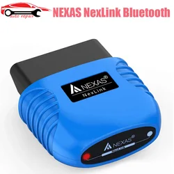 NEXAS NexLink Bluetooth 5.0 Diagnostic Scanner for IOS & Android & PC OBD2/EOBD Fault Code Reader Diagnostic Scan Tool