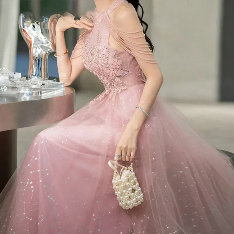 Abschlussball, Party, Cocktail-Abend, lange Luxus-Abendkleider 2025, Damenkleider für besondere Anlässe, elegante Kleider, Ballkleid