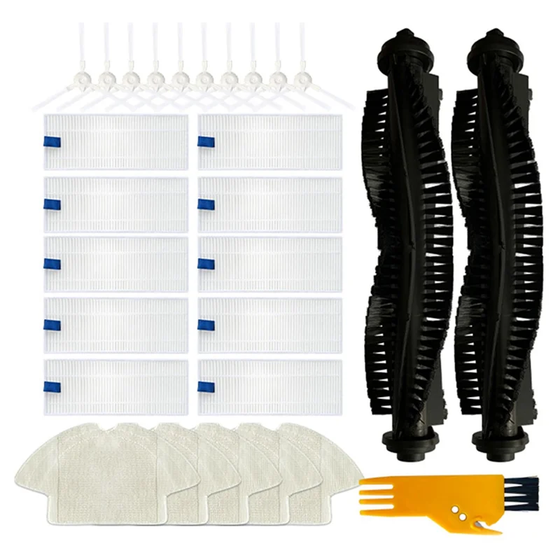 

ABMH-For Dynaking R7 Robotic Vacuum Cleaner Main Side Brush Hepa Filter Mop Rag Spare Parts Replacement Accessories