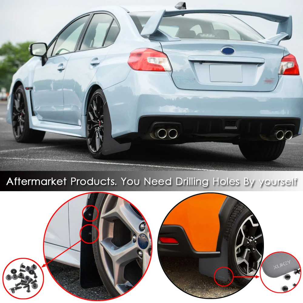 Mudflaps Mud Flaps Splash Guards Mudguard For Subaru Justy Legacy B4 Touring Wagon Liberty GT Impreza RX GX LX WRX STI XV