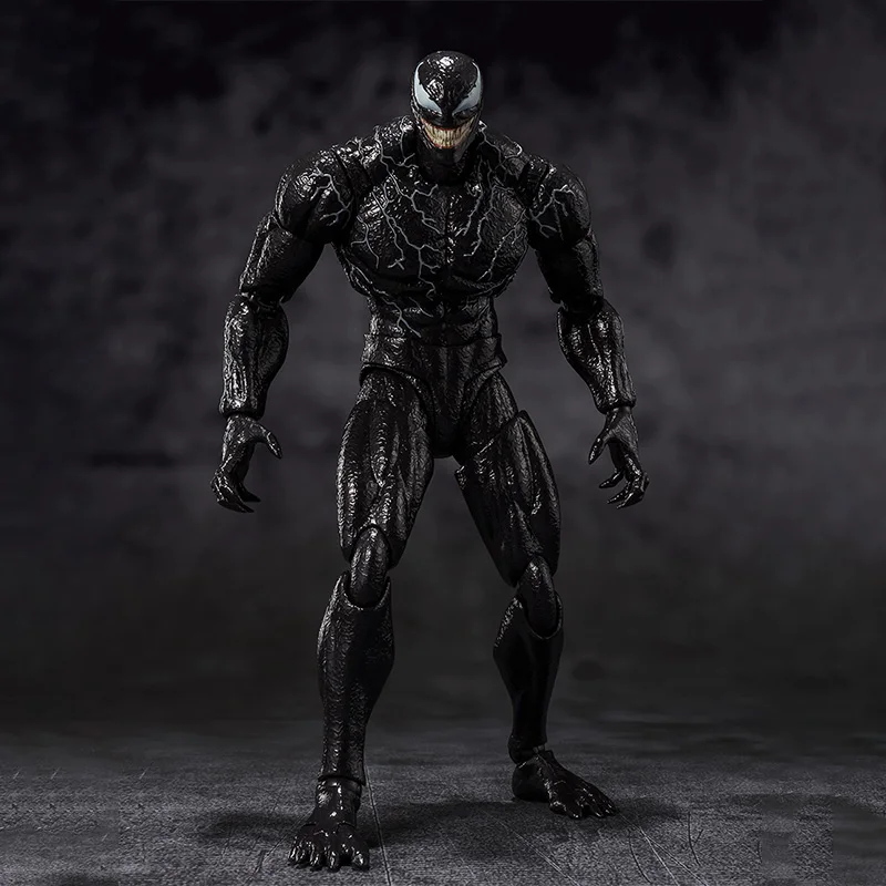 Bandai SHF In shock MARVEL VENOM THE LAST DANCE Figura Kit modello finito Anime Full Action Toy Regalo per bambini set