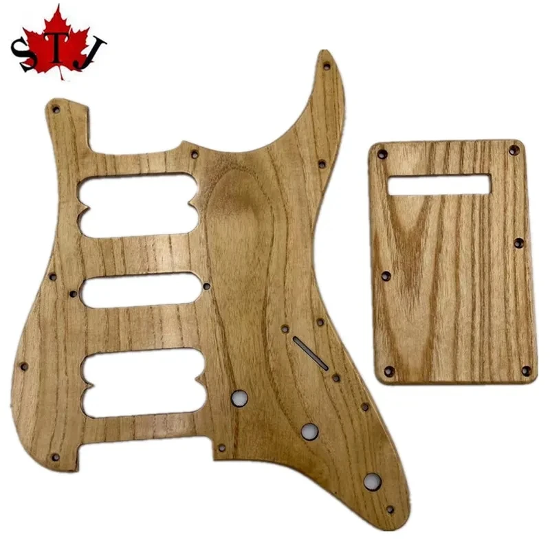 Chinese scholartree wood GUITAR HSH Pickguard and back caver Backplate