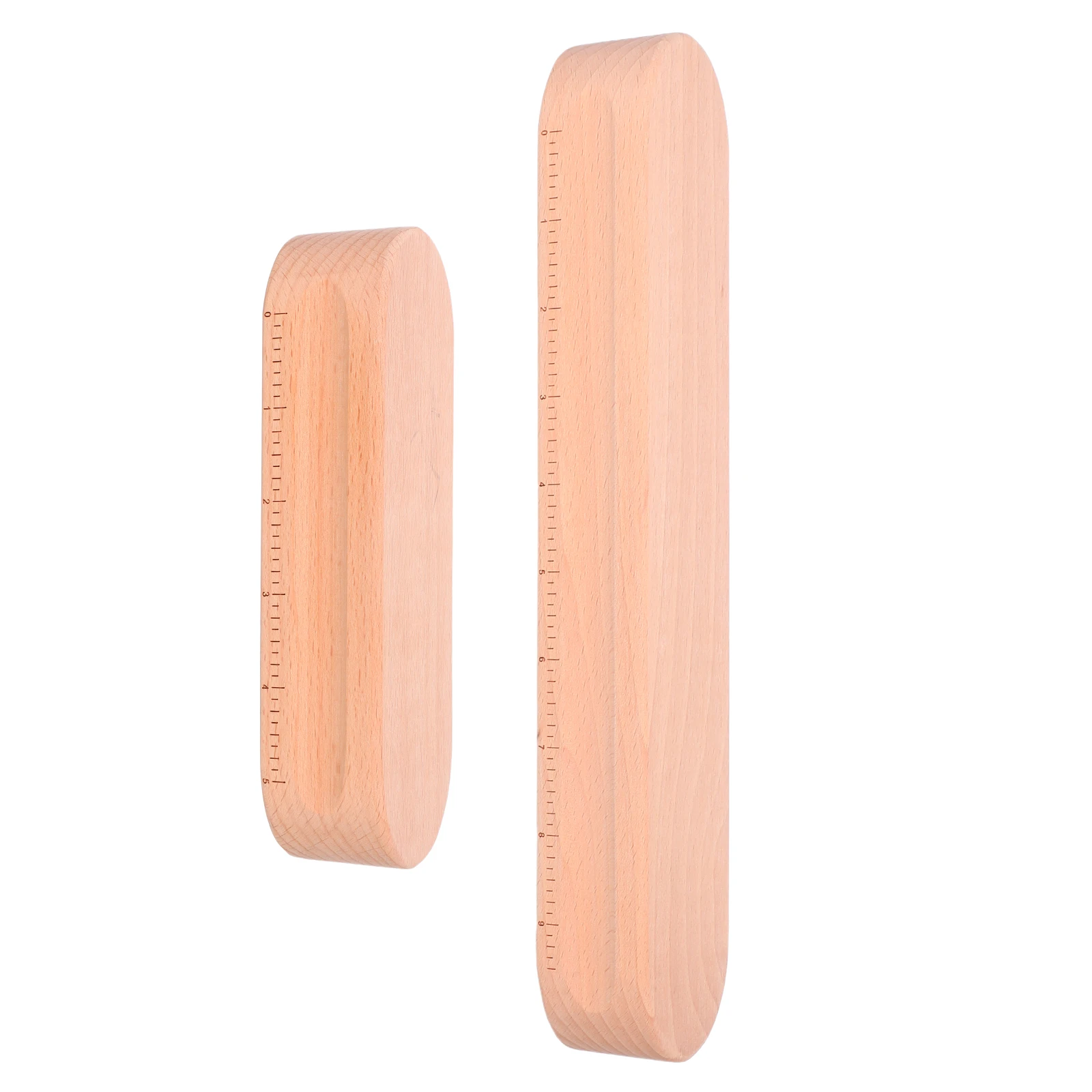 

2Pcs Wooden Tailors Clapper Quilting Seam Pressing Tool Fabric Pressing Board Heat Steam Absorbing Sewing Seam Flattening