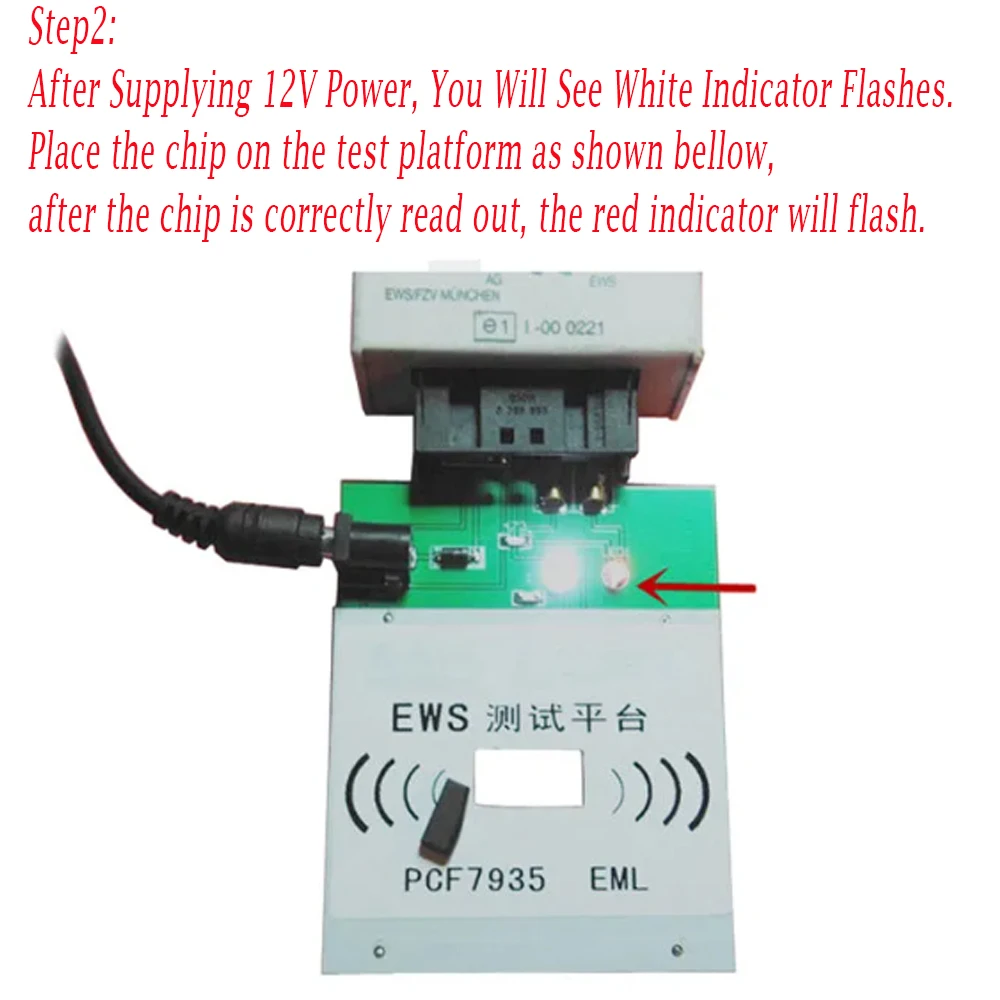 EWS3 EWS4 Test Platform For BMW for Land-Rover Car Key ECU Repair Testing Board For BMW for Land Rover Auto Key Repair Tool