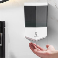 600ml automatic sensor soap dispenser wall mounted electric foam/gel mobile phone washing kitchen supplies shampoo dispenser