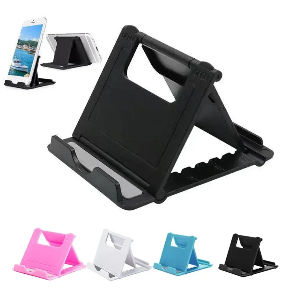 

Table Adjustable Phone Holder Bracket Desktop Stand For Ipad IPhone Samsung Xiaomi Huawei Folding Universal Mobile Phone Stand