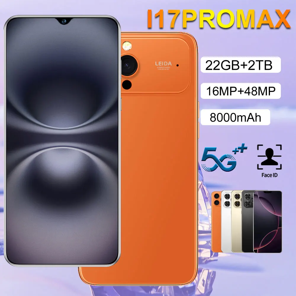 

ГОРЯЧИЙ I17 Pro Max 7,0-дюймовый аккумулятор 8000 мАч, глобальное издание, оригинальная смарт-двойная карта, 22 ГБ + 2 ТБ, функция распознавания лиц Android