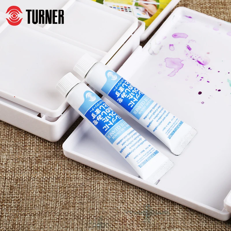 Japan Turner Watercolor Gouache Cleaning Fluid 11ml/tube Palette Cleaning Fluid Paint Box Cleaning Agent Art Supplies